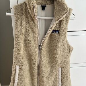 Patagonia Beige Sherpa Vest